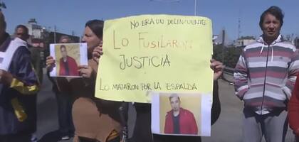 Vecinos de La Matanza piden justicia por el asesinato de un hombre en manos de la policía