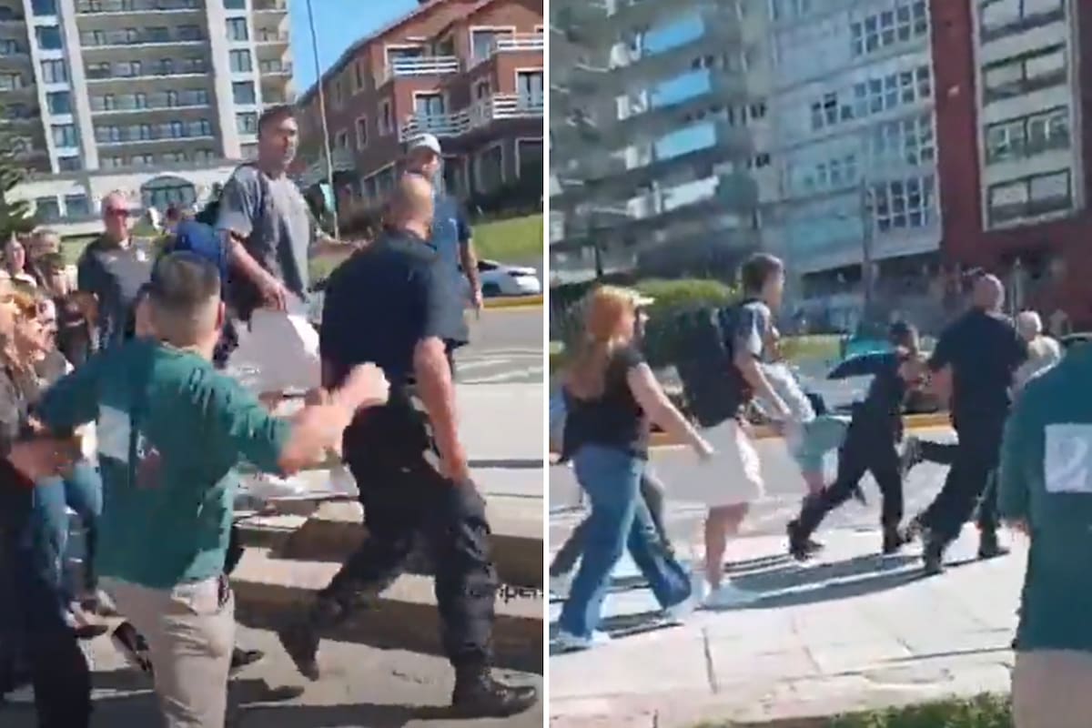 Vecinos retuvieron y golpearon a un delincuente que había sido detenido por la policía en Playa Chica, Mar del Plata