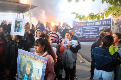 Vecinos y allegados a Agostina exigieron "justicia"