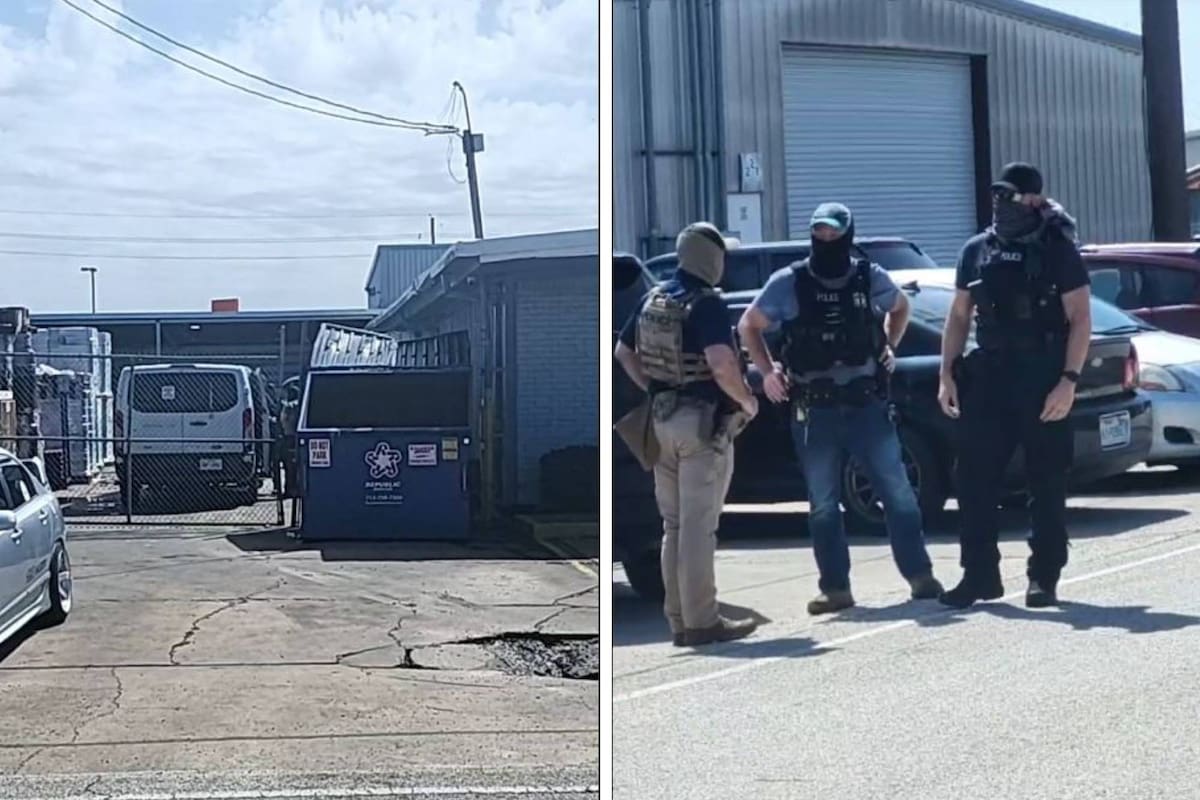 Veinte trabajadores detenidos en una redada del ICE en una empresa de Houston, Texas