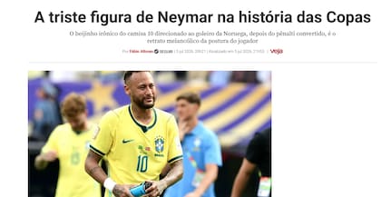 Veja apuntó contra Neymar