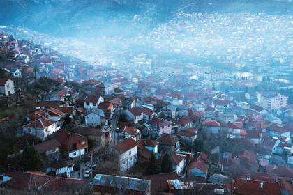 Veles es una ciudad en el norte de Macedonia