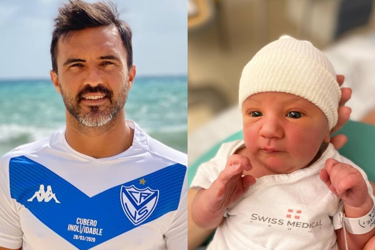 Vélez Sarsfield le envió de regalo el carnet de socio a Luca Cubero, el hijo de Fabián Cubero y Mica Viciconte