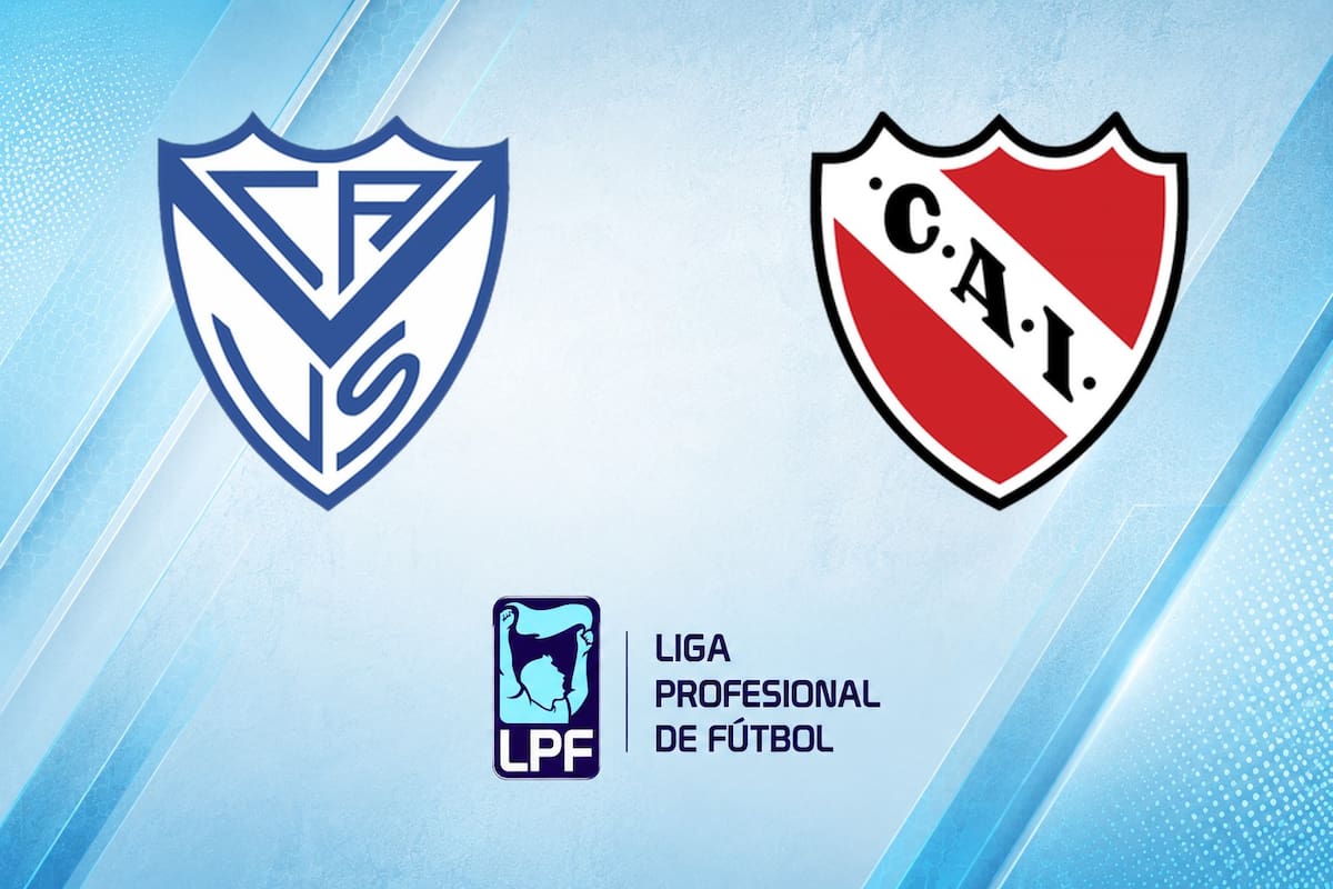 Vélez Sarsfield y Independiente disputaron uno de los encuentros de la jornada del fútbol argentino