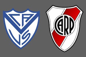 Vélez Sarsfield y River Plate disputaron uno de los encuentros de la jornada del fútbol argentino