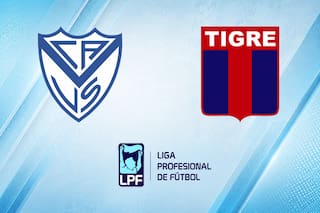 Vélez Sarsfield venció por 3-2 a Tigre,
por el Torneo Clausura 2026