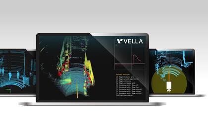Velodyne Lidar's Vella family of software products includes sensor management, calibration, perception and cloud software offerings. Image credit: Velodyne Lidar, Inc.