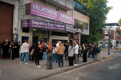 Velorio de Nazareno Tobías Isern, asesinado en Esteban Echeverría