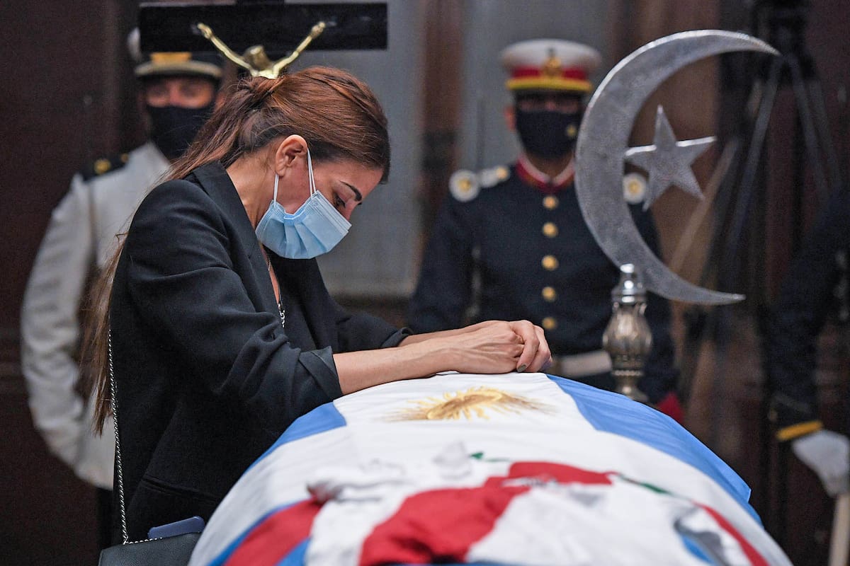 Velorios de Carlos Menem Zulemita Menem Zulema Menen Sergio Massa Malena Galmarini Eduardo Duhalde Daniel Scioli Alberto Fernández Fabiola Yáñez Eduardo Menem Caludia Villafañe