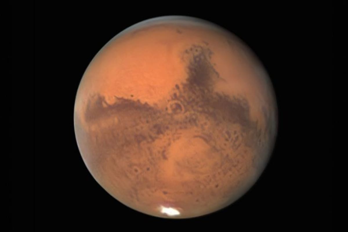 Vemos a Marte en todo su esplendor en esta foto de Damian Peach tomada el 30 de septiembre