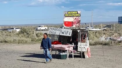 Vende quesos en Neuquén y Galperín lo tiene en su perfil