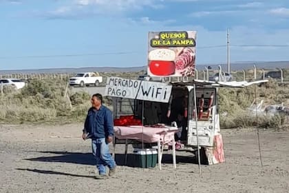 Vende quesos en Neuquén y Galperín lo tiene en su perfil