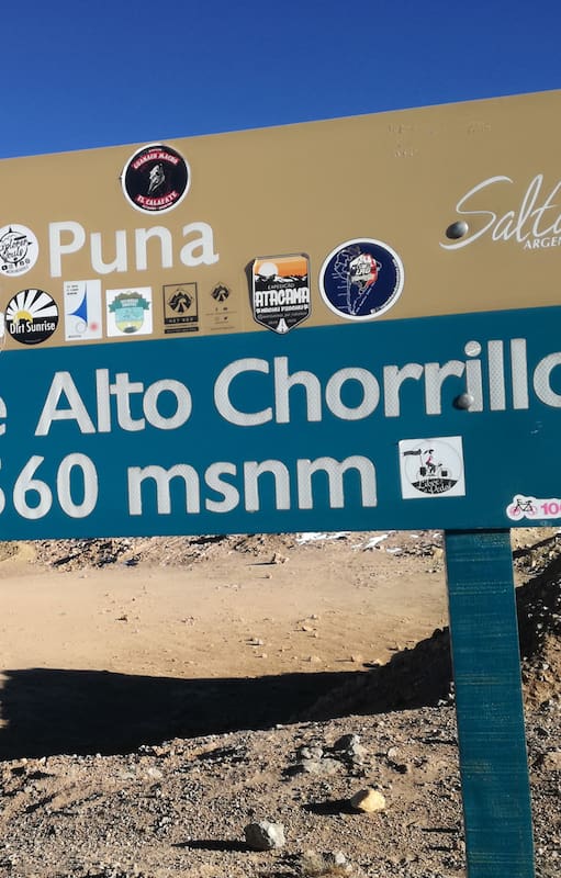 Vendedor ambulante de los cerros salteños
