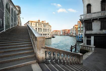 Venecia vacía por la cuarentena