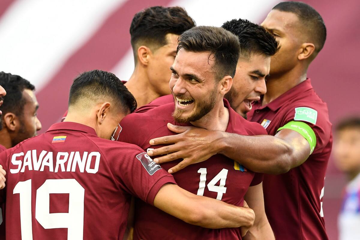 Venezuela Chile por las eliminatorias Qatar 2022