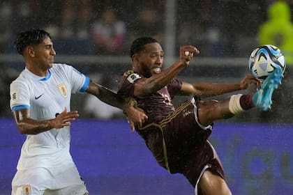 Venezuela se ubica en la sexta posición, la última plaza directa rumbo al Mundial de Estados Unidos, México y Canadá 2026 (AP Foto/Ariana Cubillos)