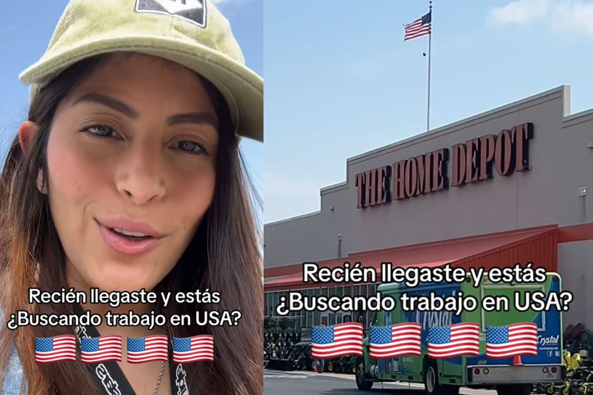 "Véngase a un Home Depot a las 5 de la mañana porque trabajo sobra", aseveró la influencer latina. (TikTok mividaenUS_)