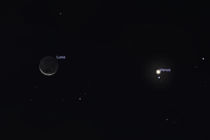 Venus, ese punto brillante al atardecer