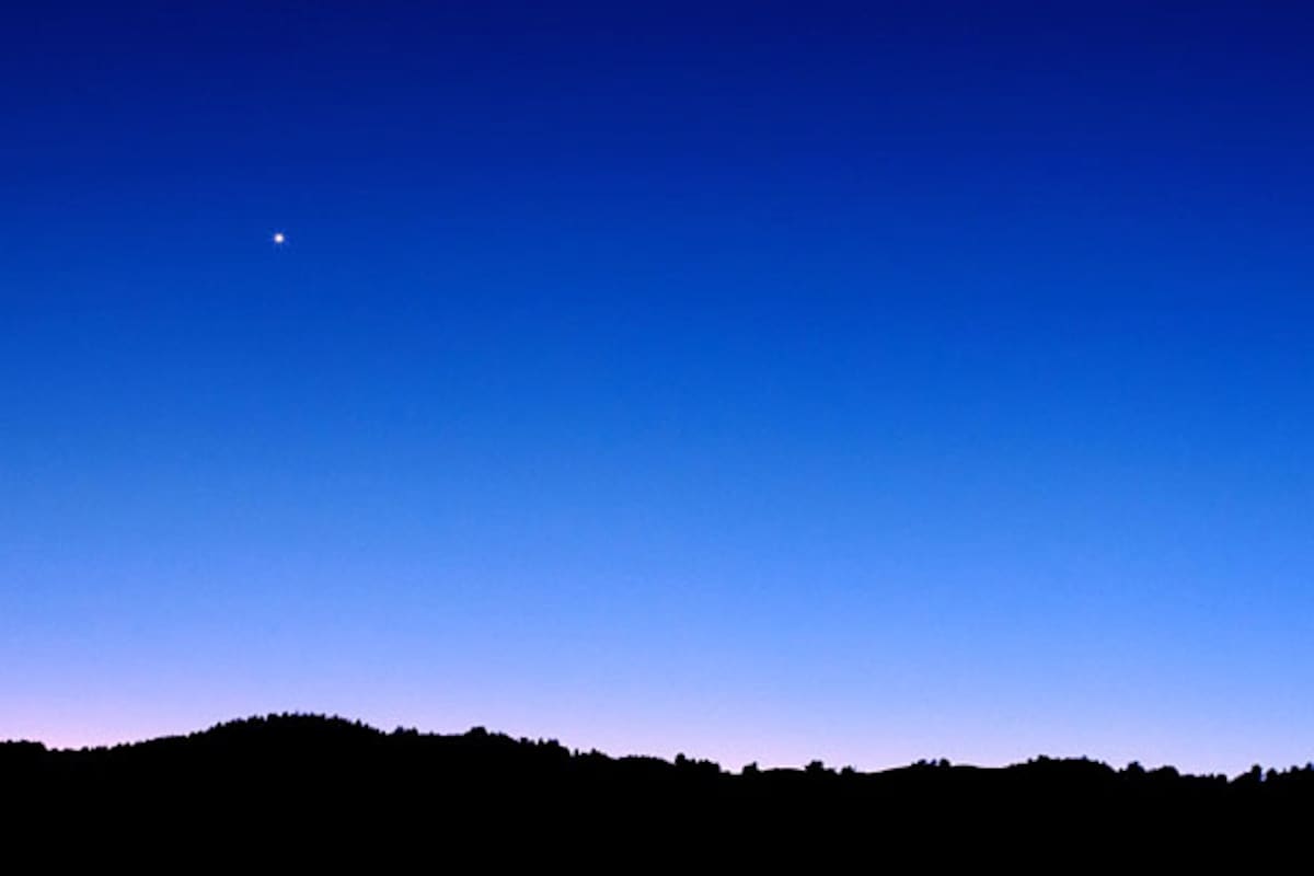 Venus, ese punto brillante al atardecer