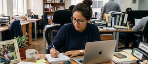 Los expertos en psicología coinciden: quienes tienen su escritorio lleno de objetos afrontan una sobrecarga emocional