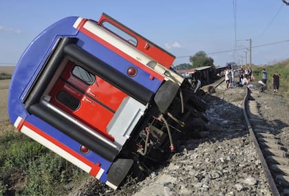 Ver un tren descarrilado en los sueños puede ser una advertencia
