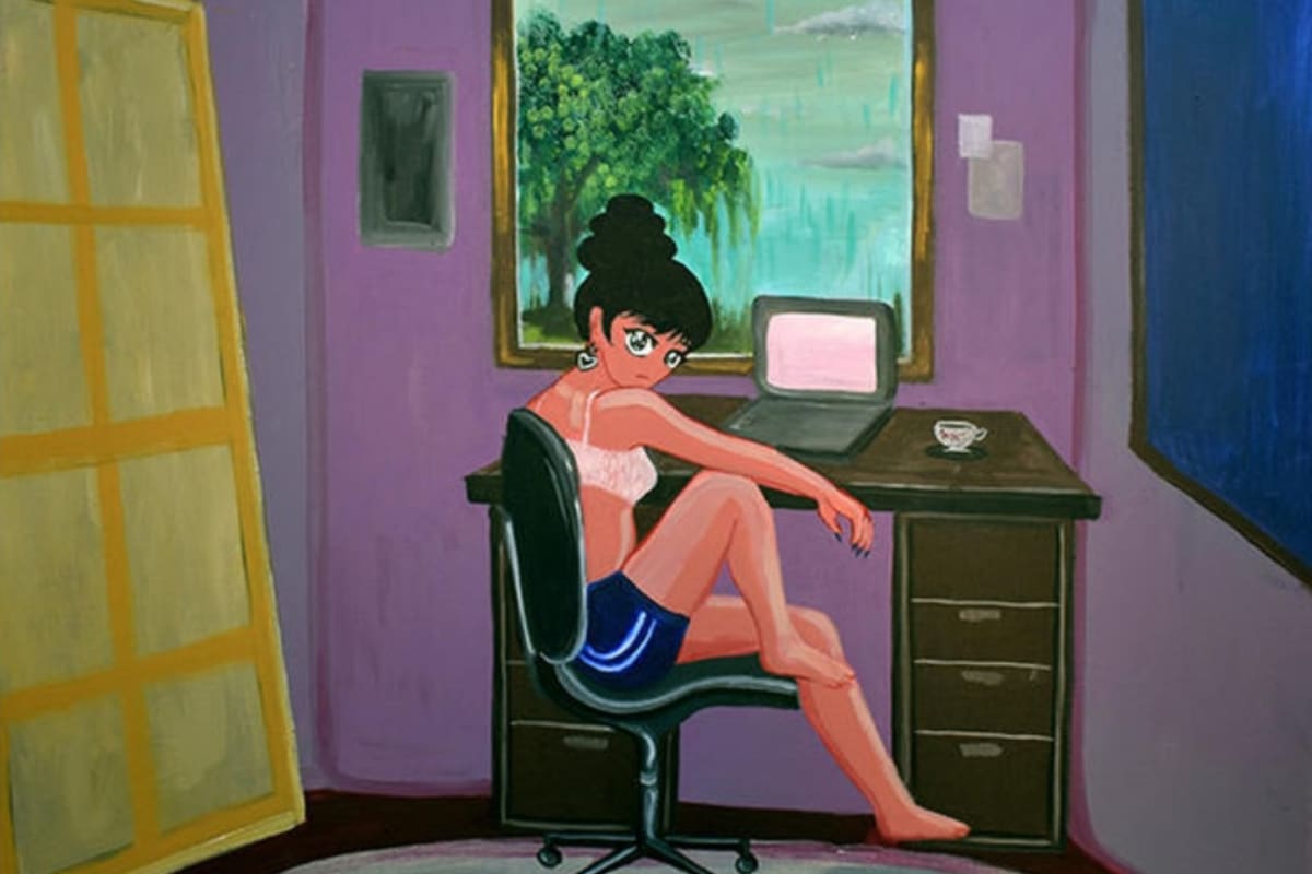 Verano en casa (detalle), de Fátima Pecci Carou en Piedras