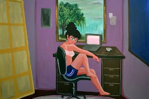 Verano en casa (detalle), de Fátima Pecci Carou en Piedras