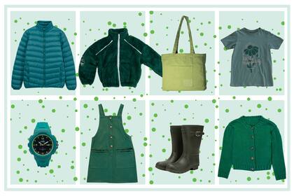 Verde limón, verde inglés, verde militar: el color de la naturaleza pisa fuerte en este invierno.