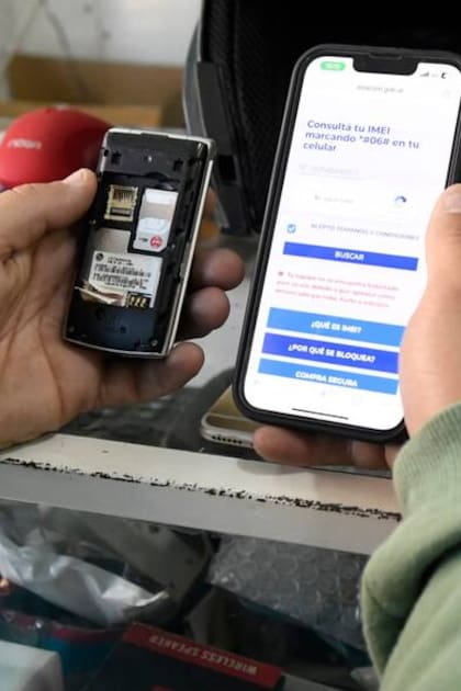 Verificación de IMEI en ENACOM