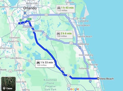 Vero Beach está a menos de horas de Disney World