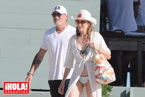 Vero Lozano y Corcho Rodríguez se instalaron en Punta del Este a principios de mes y compartieron todo tipo de planes con sus amigos, Analía Franchín y Sebastián Eskenazi.