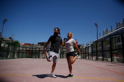 Verónica Bargas y Sebastián Medina