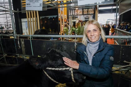 Verónica Demaría de García Llorente en la Exposición Rural de Palermo