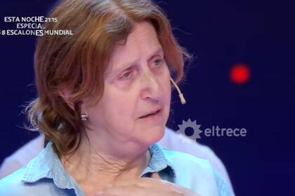 Verónica es jubilada y vive en Martínez (Foto: Captura de video)