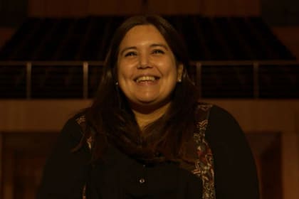 Verónica, feliz al escuchar a Abel