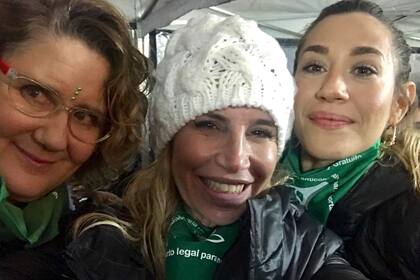 Verónica Llinás, Florencia Peña y Jimena Barón