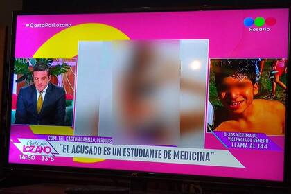 En Cortá por Lozano, la foto de Micaela se expuso al aire sin pixelar mientras que se protegió el rostro del femicida