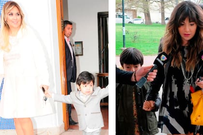 Verónica Ojeda bautizó a Dieguito Fernando y Gianinna Maradona asistió a la ceremonia