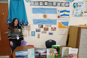Verónica Olivero es una de las docentes que hace su experiencia en EE.UU.