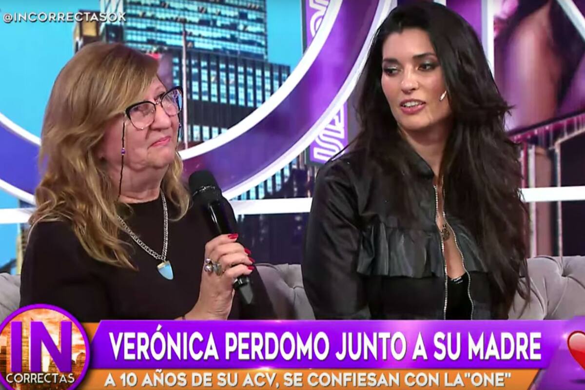 Verónica Perdomo y su mamá, en Incorrectas