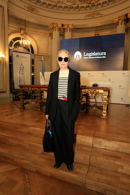 Verónica Santaesteban, amiga de Karina y dueña de la boutique homónima de carteras y zapatos en Av. Alvear