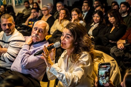 Verónica Varano, entre los asistentes a la presentación en sociedad de los nuevos Blends Probióticos Cormillot.