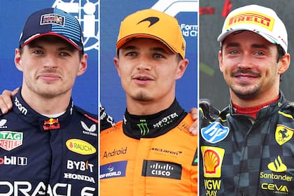Verstappen, Norris y Leclerc compiten por el campeonato mundial de F1
