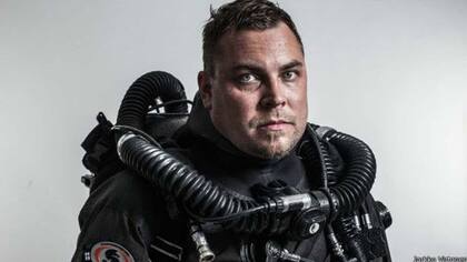 Vesa Rantanen tenía 33 años en 2014 y ha buceado desde 2007.