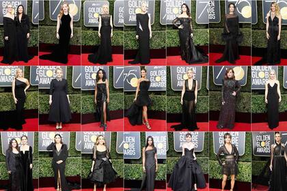 Vestidas de negro, manifestación en contra de los abusos