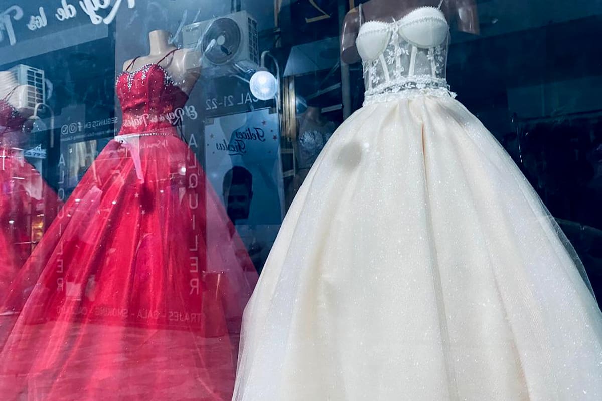 Vestidos de fiesta en Lomas de Zamora.