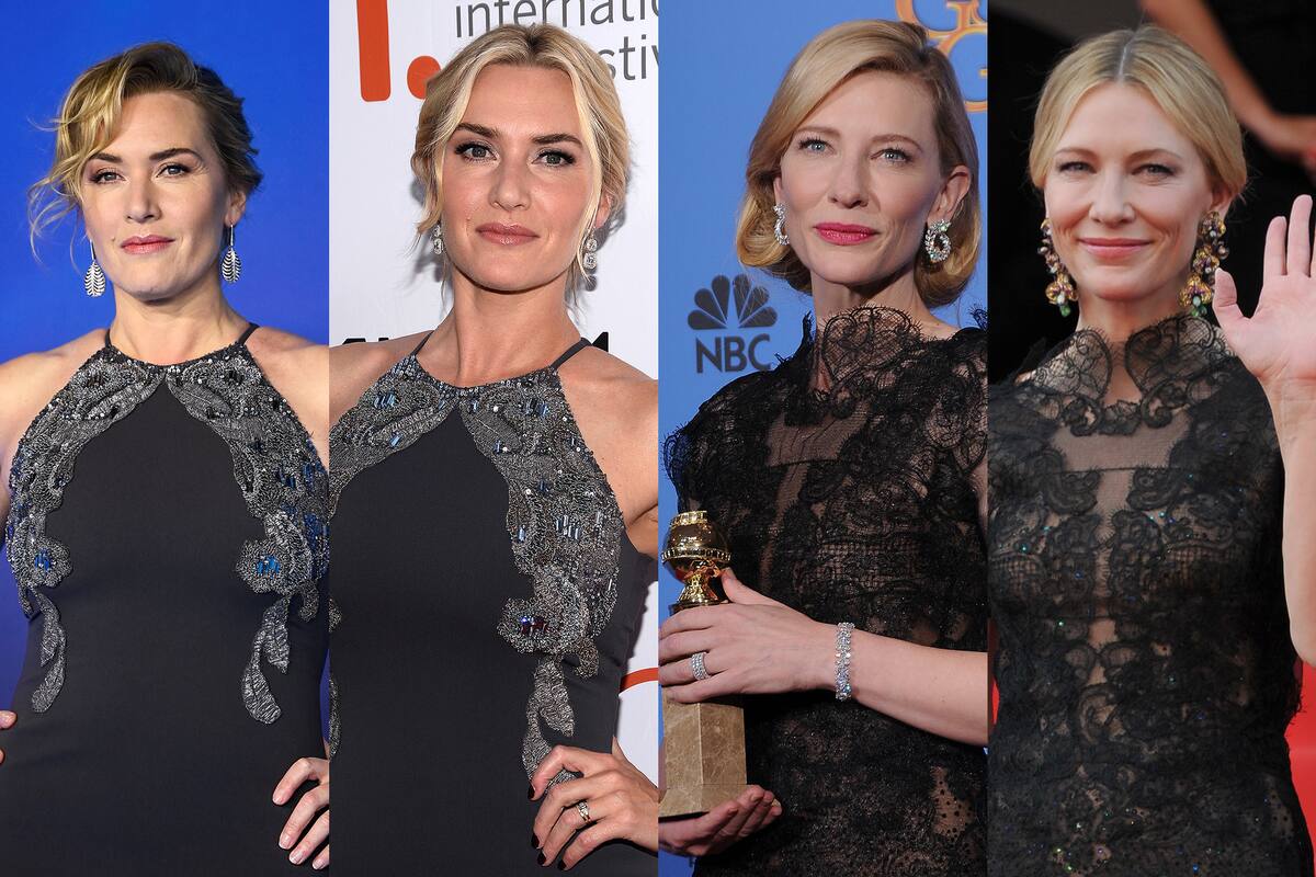 Vestidos repetidos: de Kate Winslet y Cate Blanchett, cinco mujeres famosas que decidieron reciclar su outfit