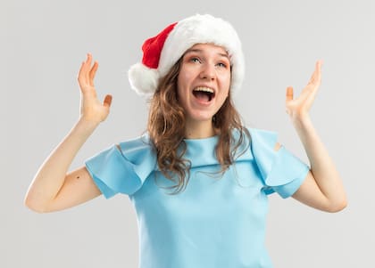 Vestir celeste en Navidad es una buena idea para las personas de Géminis