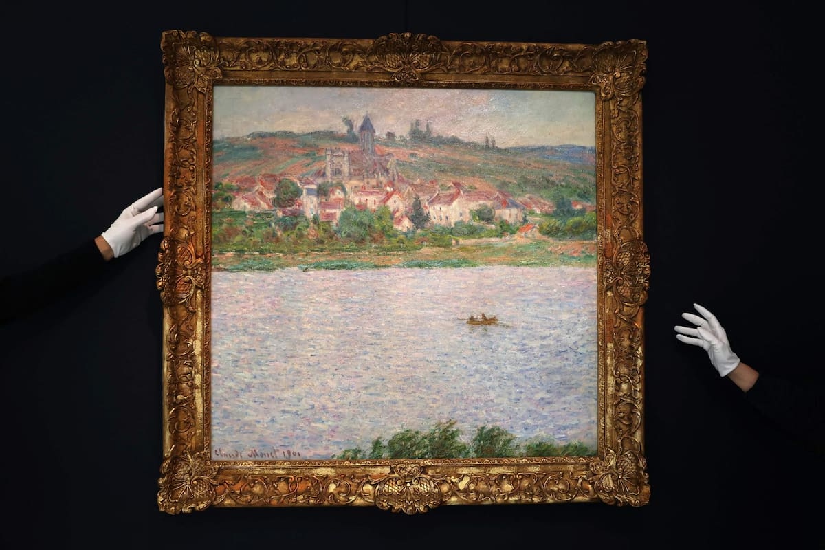 "Vétheuil, effet du matin" (Vétheuil, efecto de la mañana, 1901) de Claude Monet se vendió en París por 11,4 millones de euros