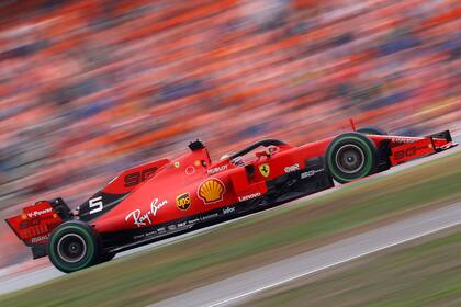 Vettel protagonizó una remontada impresionante en el Gran Premio de Alemania de la Fórmula 1 y terminó segundo.